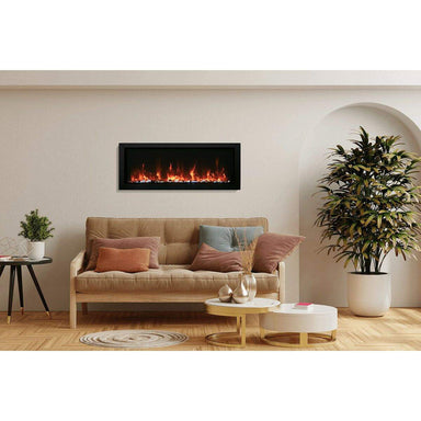 Amantii Panorama 60-inch Slim Built-in Indoor/Outdoor Linear Electric Fireplace sample photo