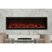 Amantii Panorama 72-inch Built-in Tall & Deep Indoor/Outdoor Linear Electric Fireplace SAMPLE PHOTO