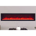 Amantii Panorama 72-inch Slim Built-in Indoor/Outdoor Linear Electric Fireplace SAMPLE PHOTO