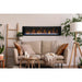 Amantii Panorama 88-inch Slim Built-in Indoor/Outdoor Linear Electric Fireplace SAMPLE PHOTO