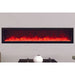 Amantii Panorama 88-inch Slim Built-in Indoor/Outdoor Linear Electric Fireplace SAMPLE PHOTO