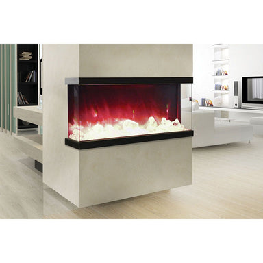 Amantii Panorama Tru View 50-inch 3-Sided View Built In Indoor/Outdoor Electric Fireplace SAMPLE PHOTO