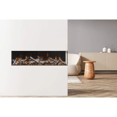 Amantii Panorama Tru View 60-inch 3-Sided View Built In Indoor/Outdoor Electric Fireplace SAMPLE PHOTO
