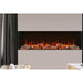 Amantii Panorama Tru View Extra Tall & Deep 88-inch 3-Sided Built In Indoor/Outdoor Electric Fireplace SAMPLE PHOTO