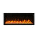 Amantii Symmetry 100'' Extra Tall & Deep Recessed Linear Indoor/Outdoor Electric Fireplace FRONT VIEW
