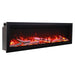 Amantii Symmetry 100'' Recessed Linear Indoor/Outdoor Electric Fireplace