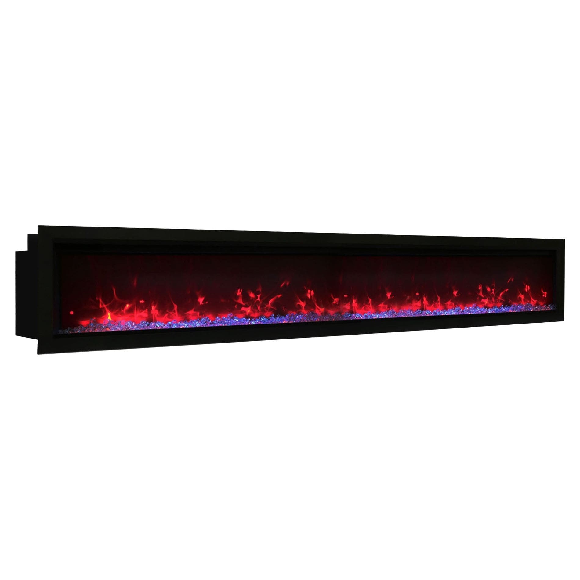 Amantii Symmetry 100'' Recessed Linear Indoor/Outdoor Electric Fireplace