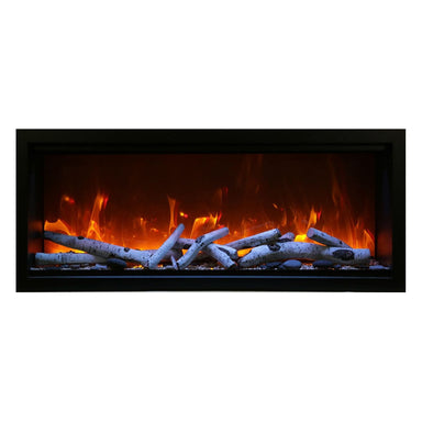 Amantii Symmetry 42'' Extra Tall & Deep Recessed Linear Indoor/Outdoor Electric Fireplace COLOR AND DESIGN OPTION