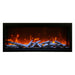 Amantii Symmetry 42'' Extra Tall & Deep Recessed Linear Indoor/Outdoor Electric Fireplace COLOR AND DESIGN OPTION