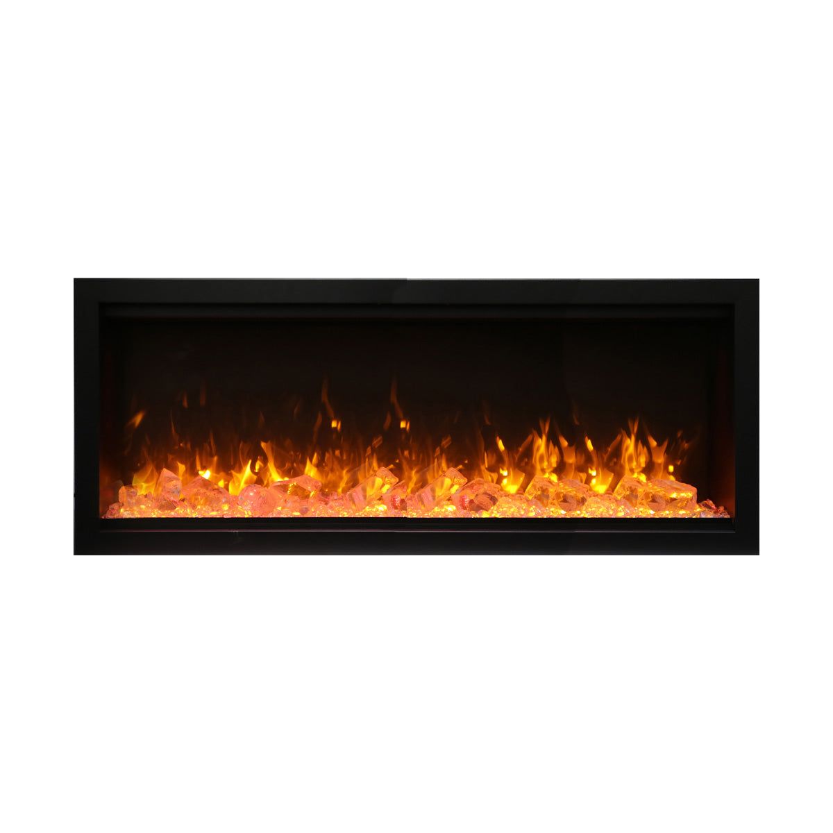 Amantii Symmetry 88'' Extra Tall & Deep Recessed Linear Indoor/Outdoor Electric Fireplace COLOR AND DESIGN OPTION