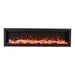 Amantii Symmetry Bespoke 74'' Wall Mount / Recessed Linear Indoor/Outdoor Electric Fireplace eCOLOR AND DESIGN OPTION