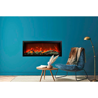 Amantii Symmetry Bespoke Extra Tall 50'' Smart Wall Mount / Recessed Electric Fireplace SAMPLE PHOTO