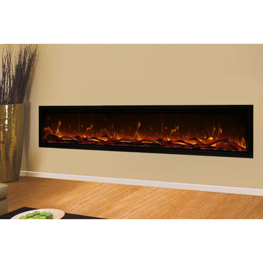 Amantii Symmetry Bespoke Extra Tall 88'' Smart Wall Mount / Recessed Electric Fireplace SAMPLE PHOTO