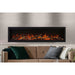 Amantii Symmetry Lumina 34'' Wall Mount / Recessed Smart Indoor/Outdoor Electric Fireplace SAMPLE PHOTO