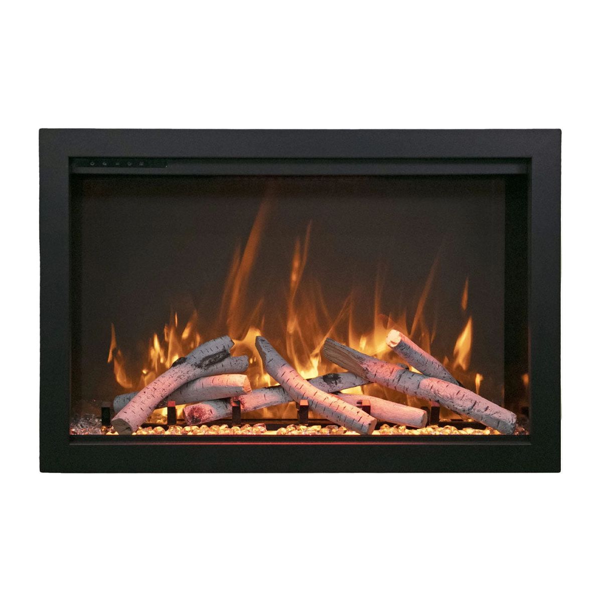 Amantii Traditional Bespoke 38-Inch Built-In Indoor/Outdoor Smart Electric Firebox Insert