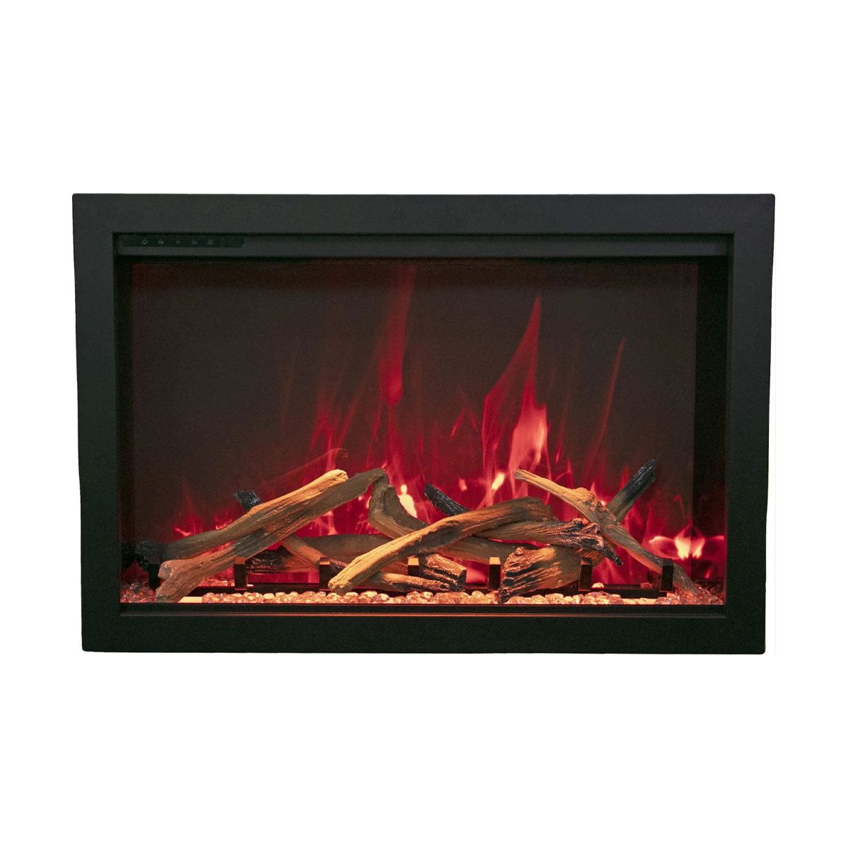 Amantii Traditional Bespoke 38-Inch Built-In Indoor/Outdoor Smart Electric Firebox Insert