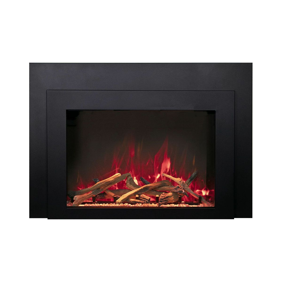 Amantii Traditional Bespoke 38-Inch Built-In Indoor/Outdoor Smart Electric Firebox Insert