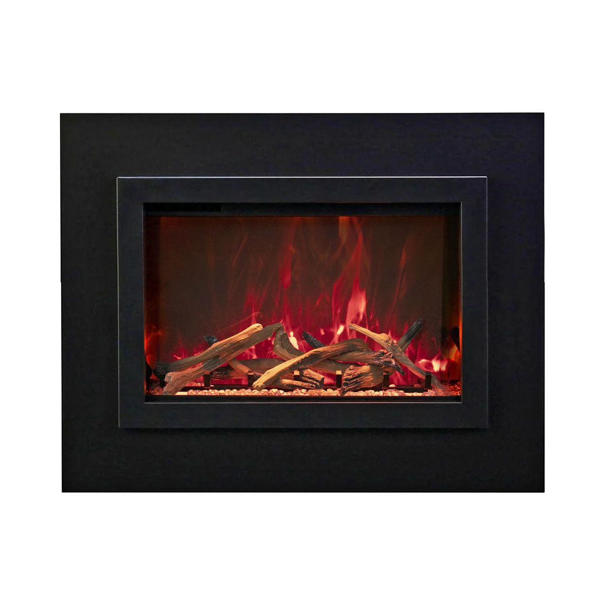 Amantii Traditional Bespoke 38-Inch Built-In Indoor/Outdoor Smart Electric Firebox Insert