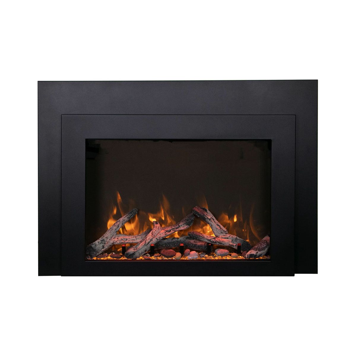 Amantii Traditional Bespoke 38-Inch Built-In Indoor/Outdoor Smart Electric Firebox Insert