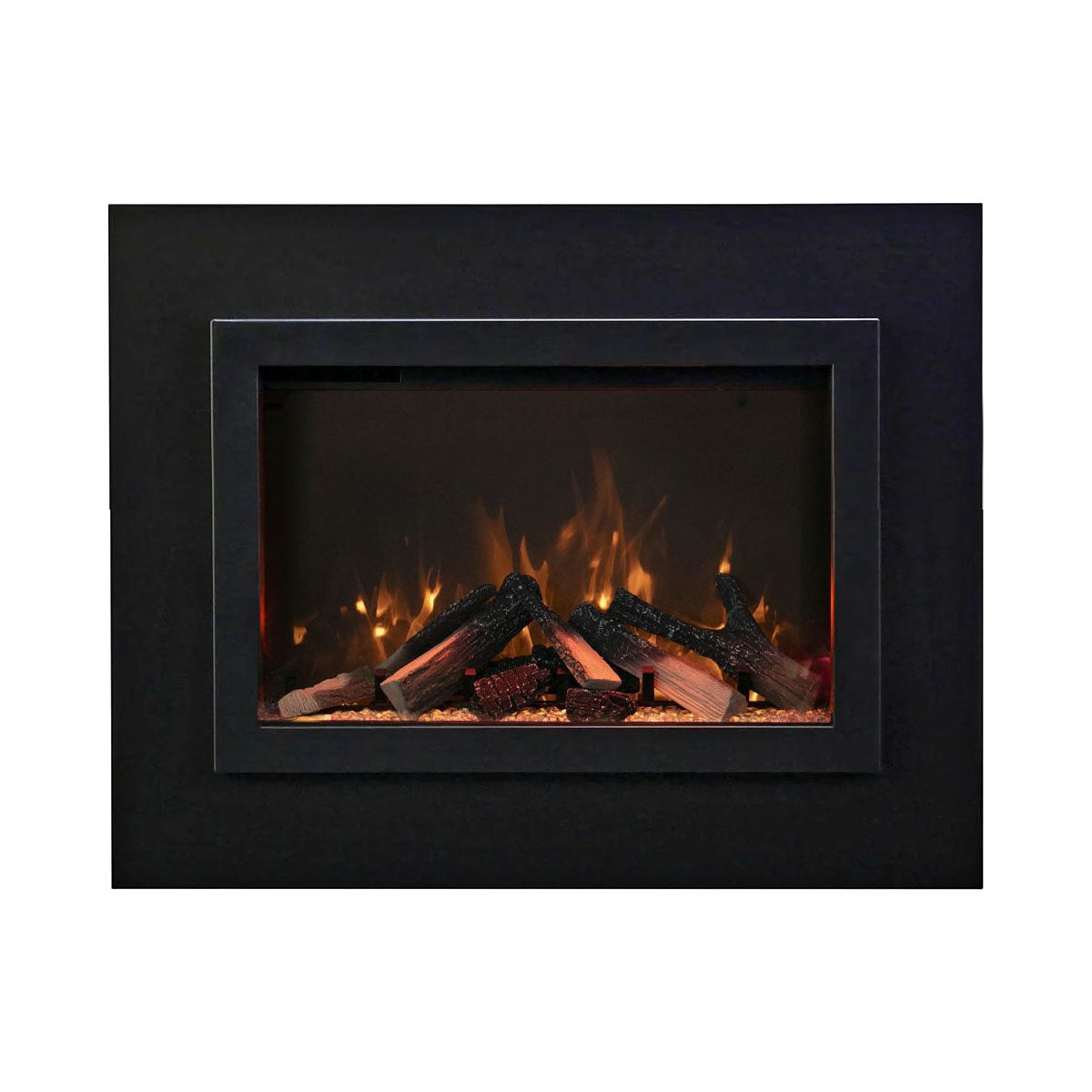 Amantii Traditional Bespoke 38-Inch Built-In Indoor/Outdoor Smart Electric Firebox Insert