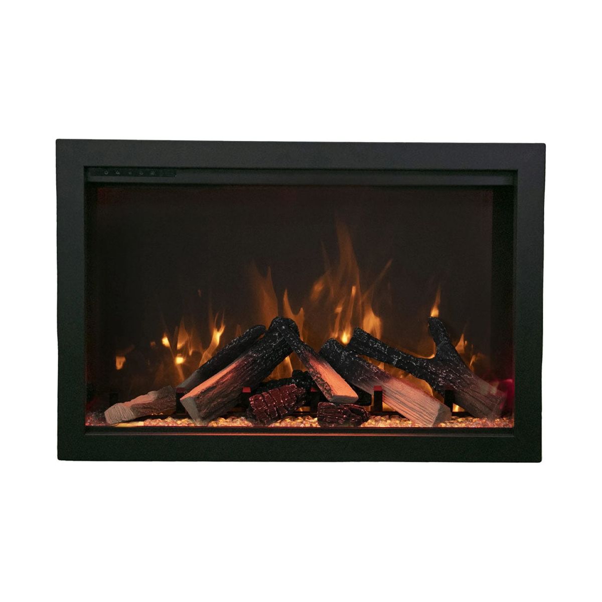 Amantii Traditional Bespoke 38-Inch Built-In Indoor/Outdoor Smart Electric Firebox Insert