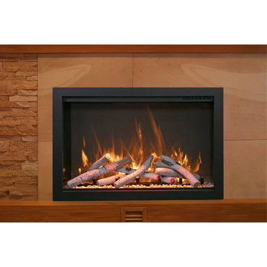 Amantii Traditional Bespoke 38-Inch Built-In Indoor/Outdoor Smart Electric Firebox Insert SAMPLE PHOTO