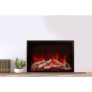 Amantii Traditional Bespoke 44-Inch Built-In Indoor/Outdoor Smart Electric Firebox Insert SAMPLE PHOTO
