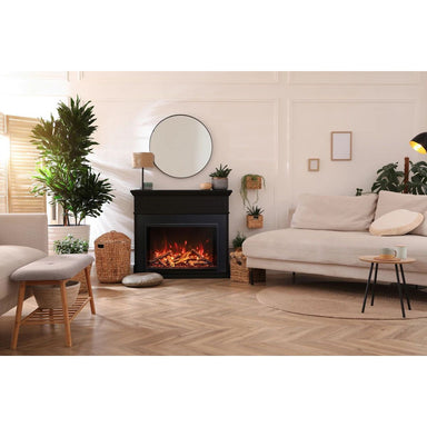 Amantii Traditional Bespoke 44-Inch Built-In Indoor/Outdoor Smart Electric Firebox Insert SAMPLE PHOTO