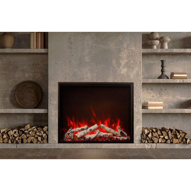 Amantii Traditional Bespoke 48-Inch Built-In Indoor/Outdoor Smart Electric Firebox Insert SAMPLE PHOTO