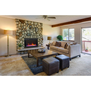 Amantii Traditional Extra Slim 26-Inch Smart Built-In Electric Firebox Insert SAMPLE PHOTO