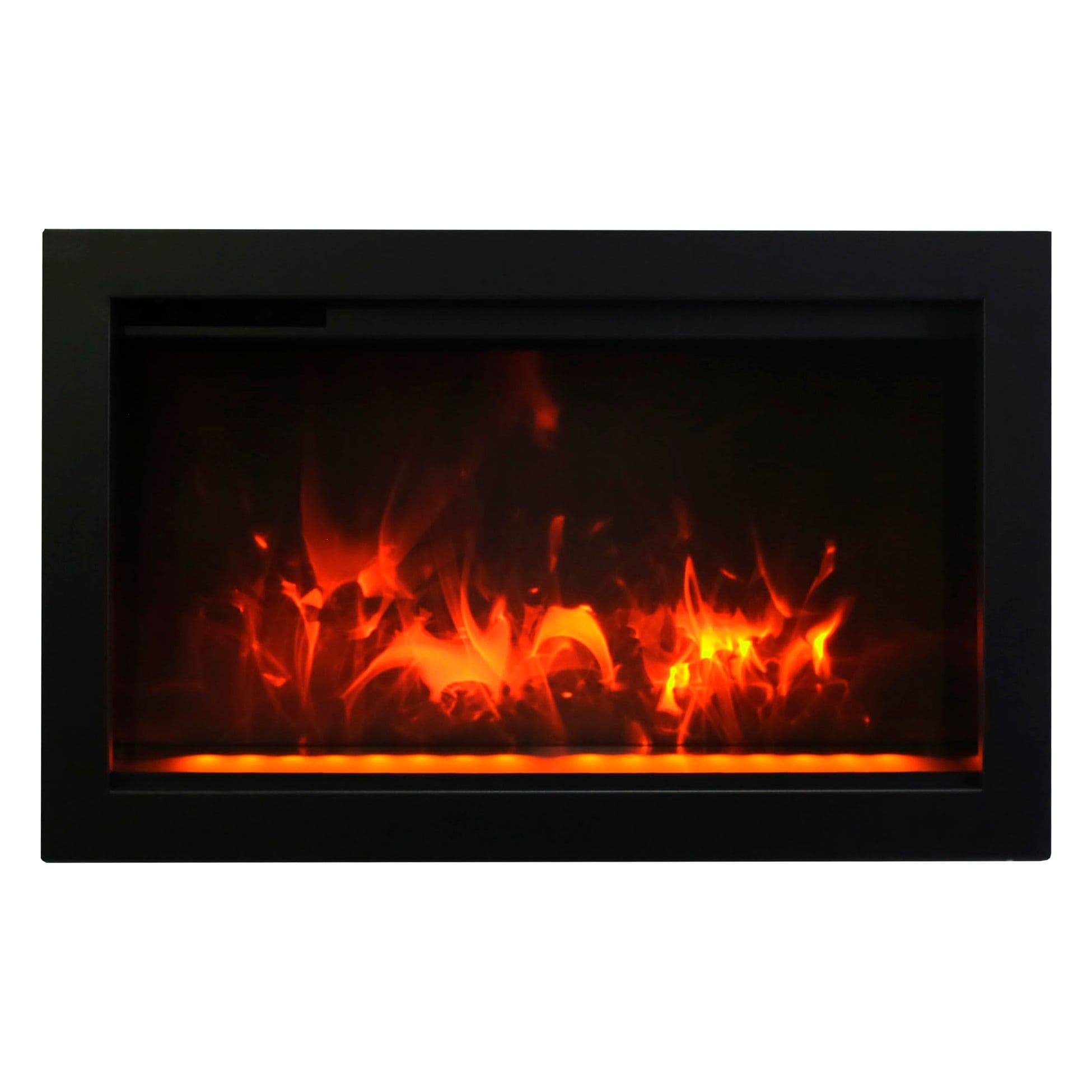 Amantii Traditional Series 30-Inch Built-In Indoor/Outdoor Electric Firebox Insert FRONT VIEW
