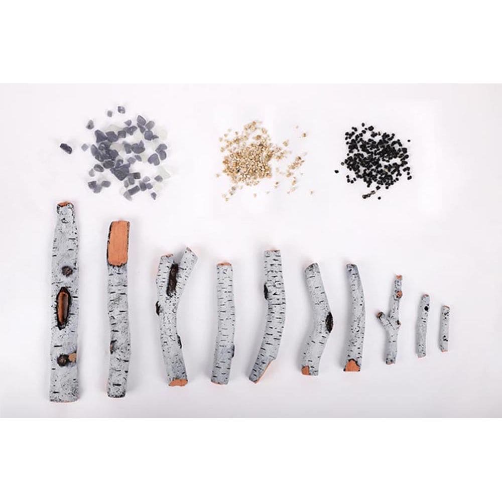 Amantii Traditional Series 30-Inch Built-In Indoor/Outdoor Electric Firebox Insert OPTIONS