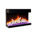 Amantii Tru View Bespoke 55-inch 3-Sided Built In Indoor/Outdoor Electric Fireplace