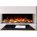 Amantii Tru View Bespoke 55-inch 3-Sided Built In Indoor/Outdoor Electric Fireplace