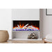 Amantii Tru View Bespoke 65-inch 3-Sided Built In Indoor/Outdoor Electric Fireplace