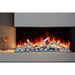 Amantii Tru View Bespoke 65-inch 3-Sided Built In Indoor/Outdoor Electric Fireplace