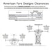 American Fyre Designs 32'' Fire Bowl