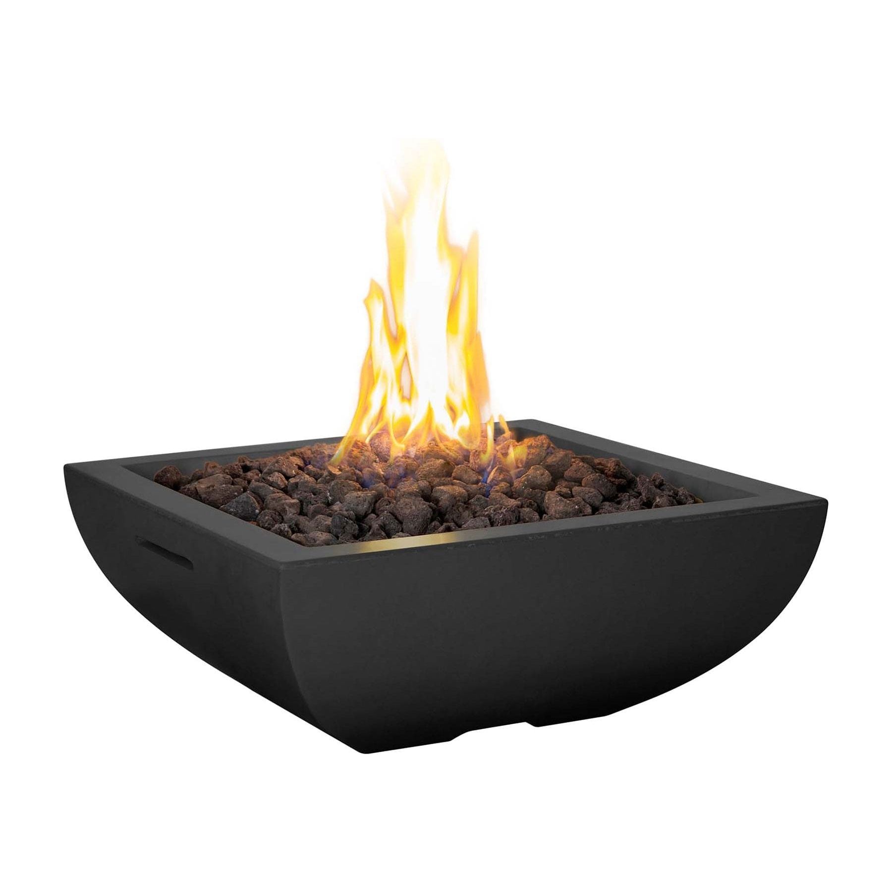 American Fyre Designs Bordeaux Petite Square Fire Bowl