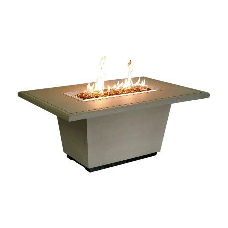 American Fyre Designs Cosmopolitan Rectangle Fire Table