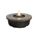 American Fyre Designs Contempo Round Reclaimed Wood Fire Table