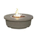 American Fyre Designs Contempo Round Reclaimed Wood Fire Table