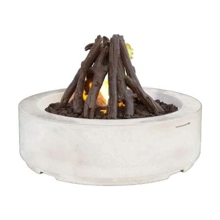 American Fyre Designs Louvre Round Fire Pit