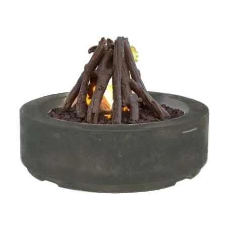 American Fyre Designs Louvre Round Fire Pit