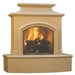 American Fyre Designs Mariposa Fireplace FRONT VIEW