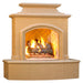 American Fyre Designs Mariposa Fireplace FRONT VIEW