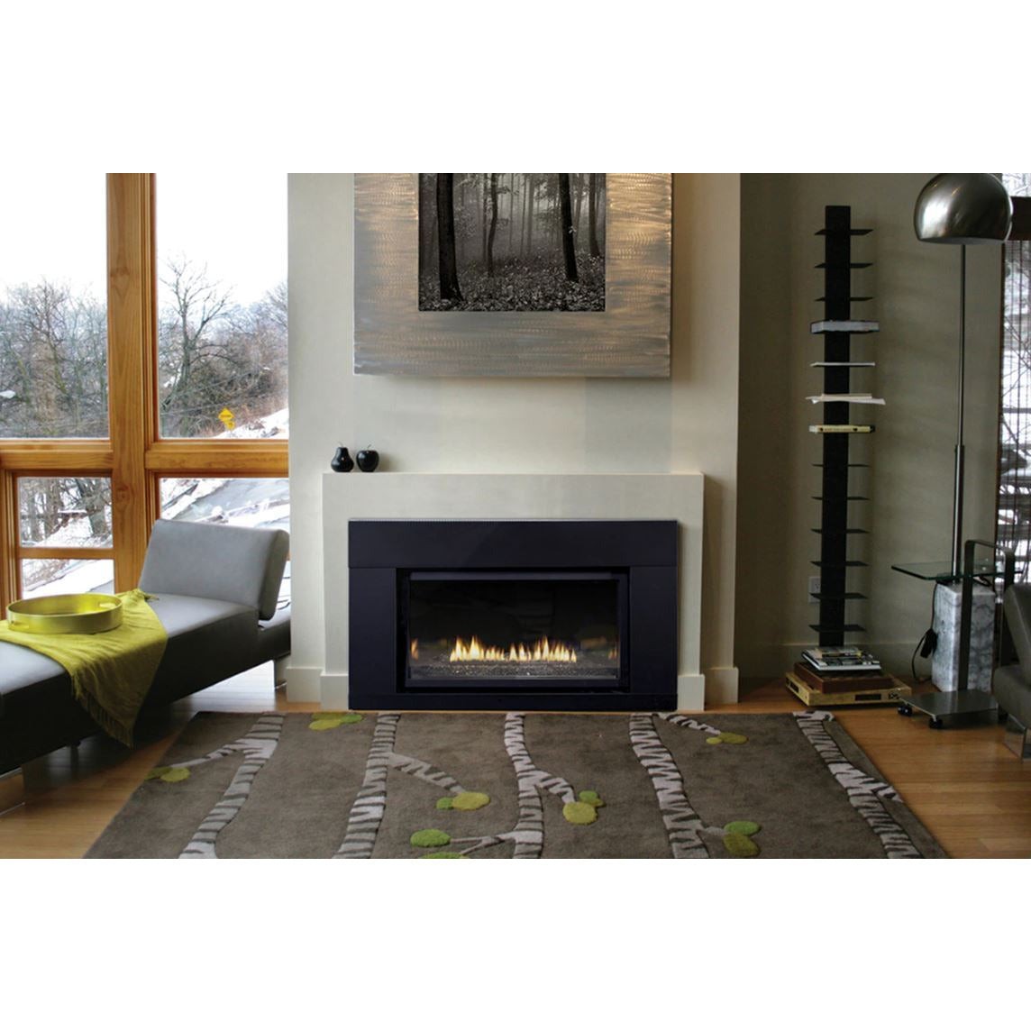 American Hearth 36" Loft Direct-Vent Fireplace DVL36BP SAMPLE PHOTO