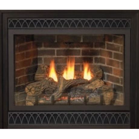 American Hearth 36" Madison Luxury Direct-Vent Fireplace DVX36FP FRONT VIEW