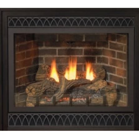 American Hearth 48" Madison Premium Direct-Vent Fireplace DVP48FP FRONT VIEW