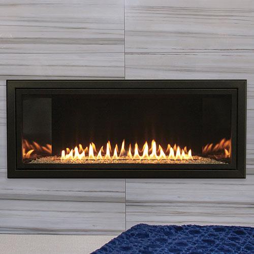 American Hearth Boulevard 36" Direct-Vent Linear Fireplace DVLL36BP92 SAMPLE PHOTO