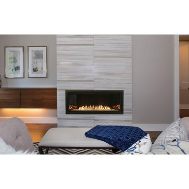 American Hearth Boulevard 48" Direct-Vent Linear Fireplace DVLL48BP92 SAMPLE PHOTO